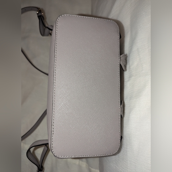 Kate Spade Star Bright Owl Tomi Grey Leather Backpack LNC - Picture 7 of 9